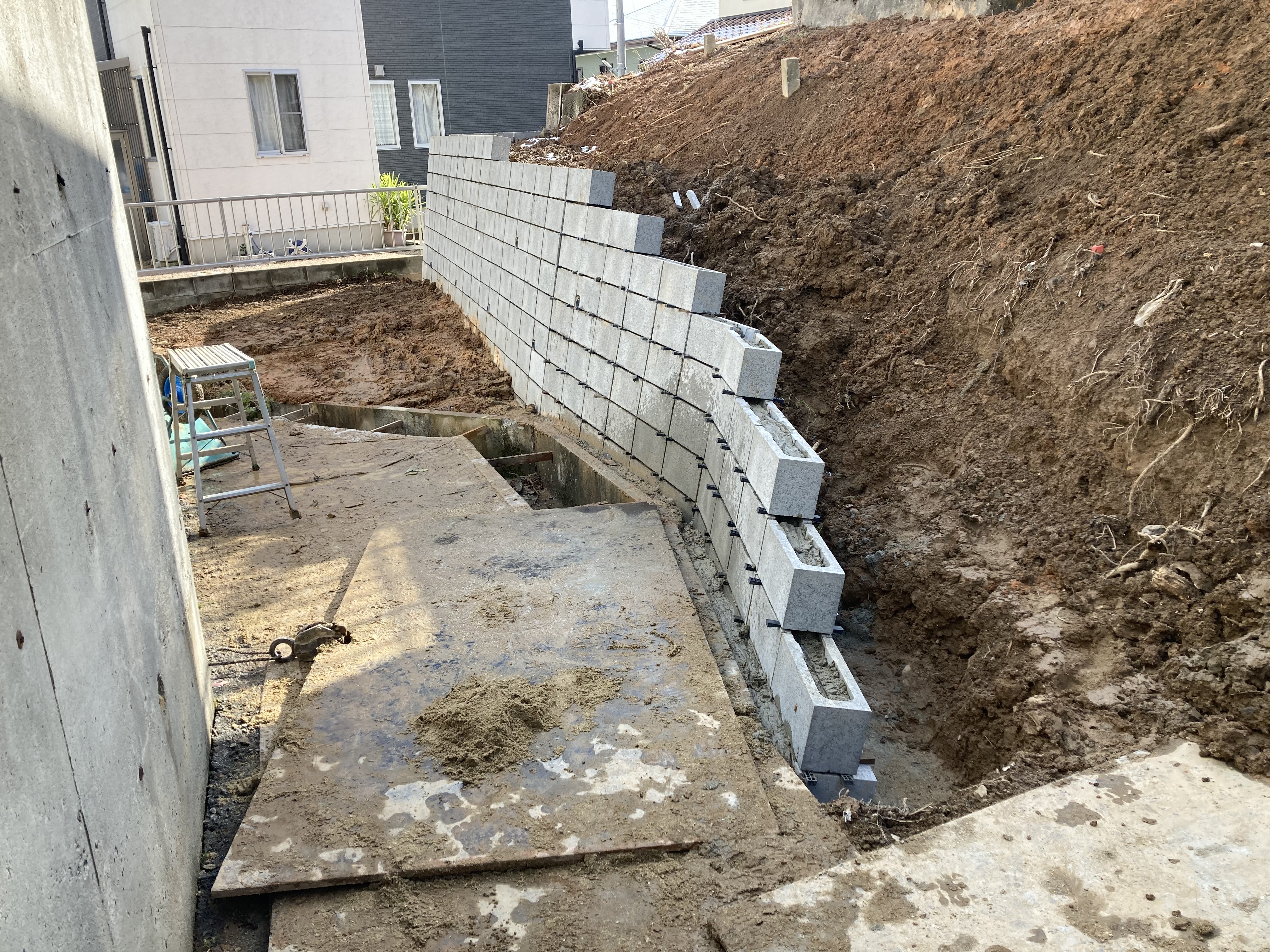ブロック完成状況